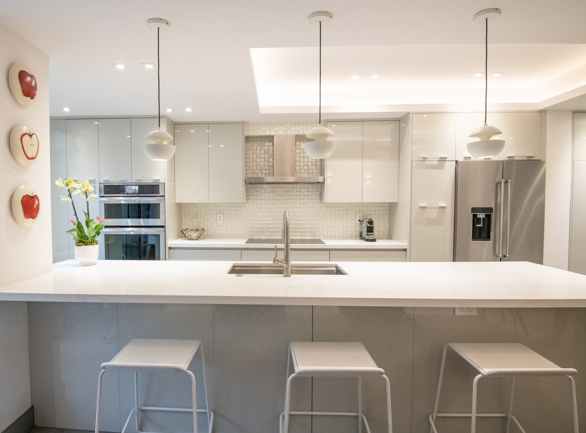 Kitchen renovation at Beach Townhouse