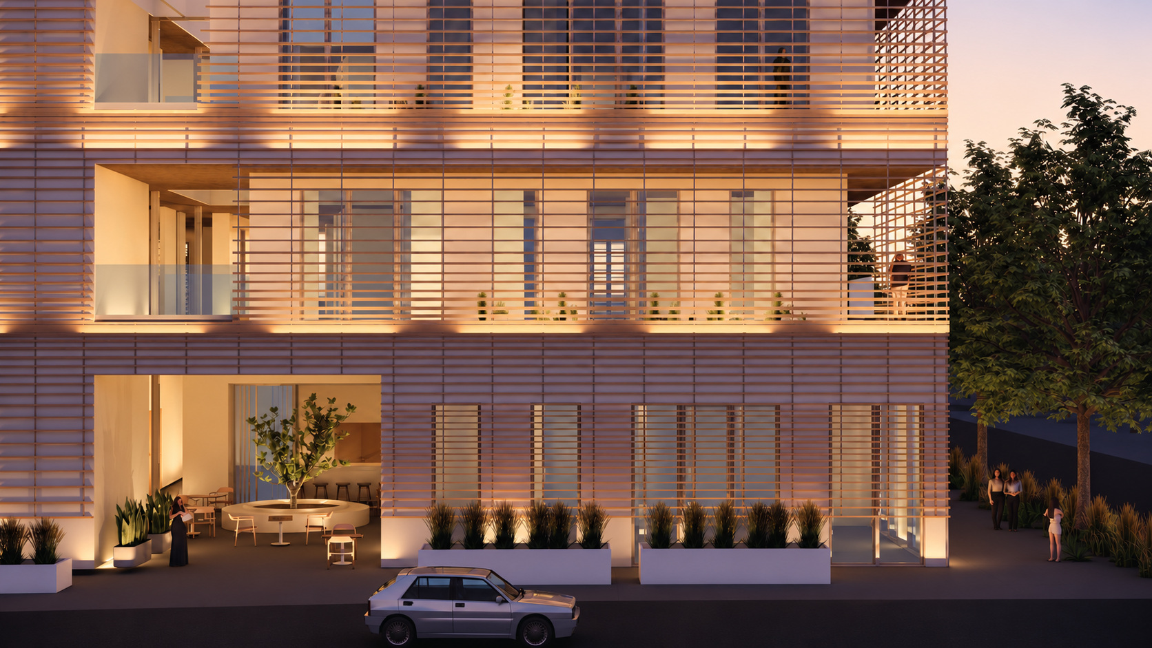 Architectural presentation of Rose Development